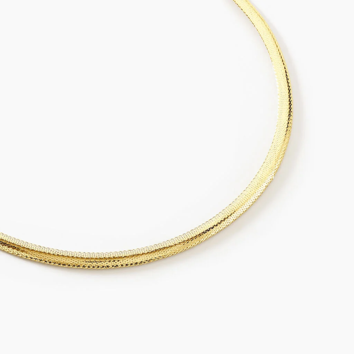 Collier snake OR jaune